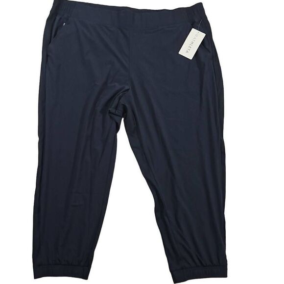 Athleta Womens Size 26 Brooklyn Jogger Blue Casual Comfy Athleisure - Picture 1 of 11